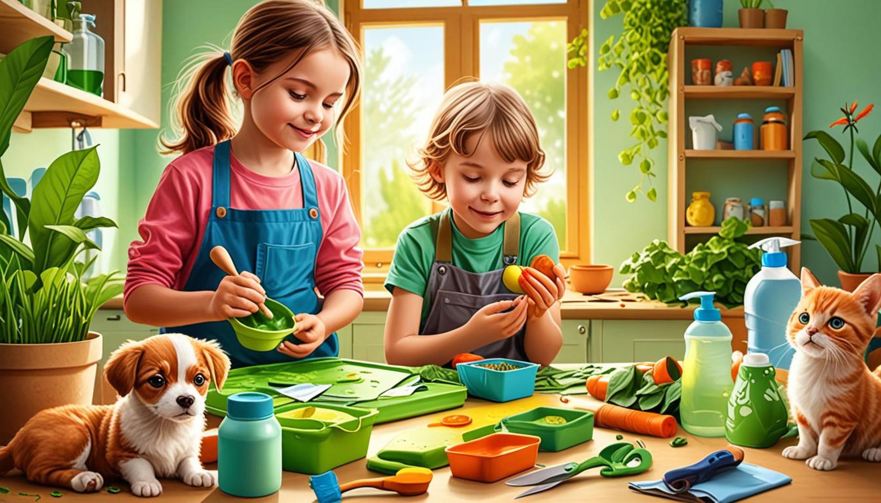 The Role of Eco-friendly Products in Maintaining Safe Environments for Children and Pets