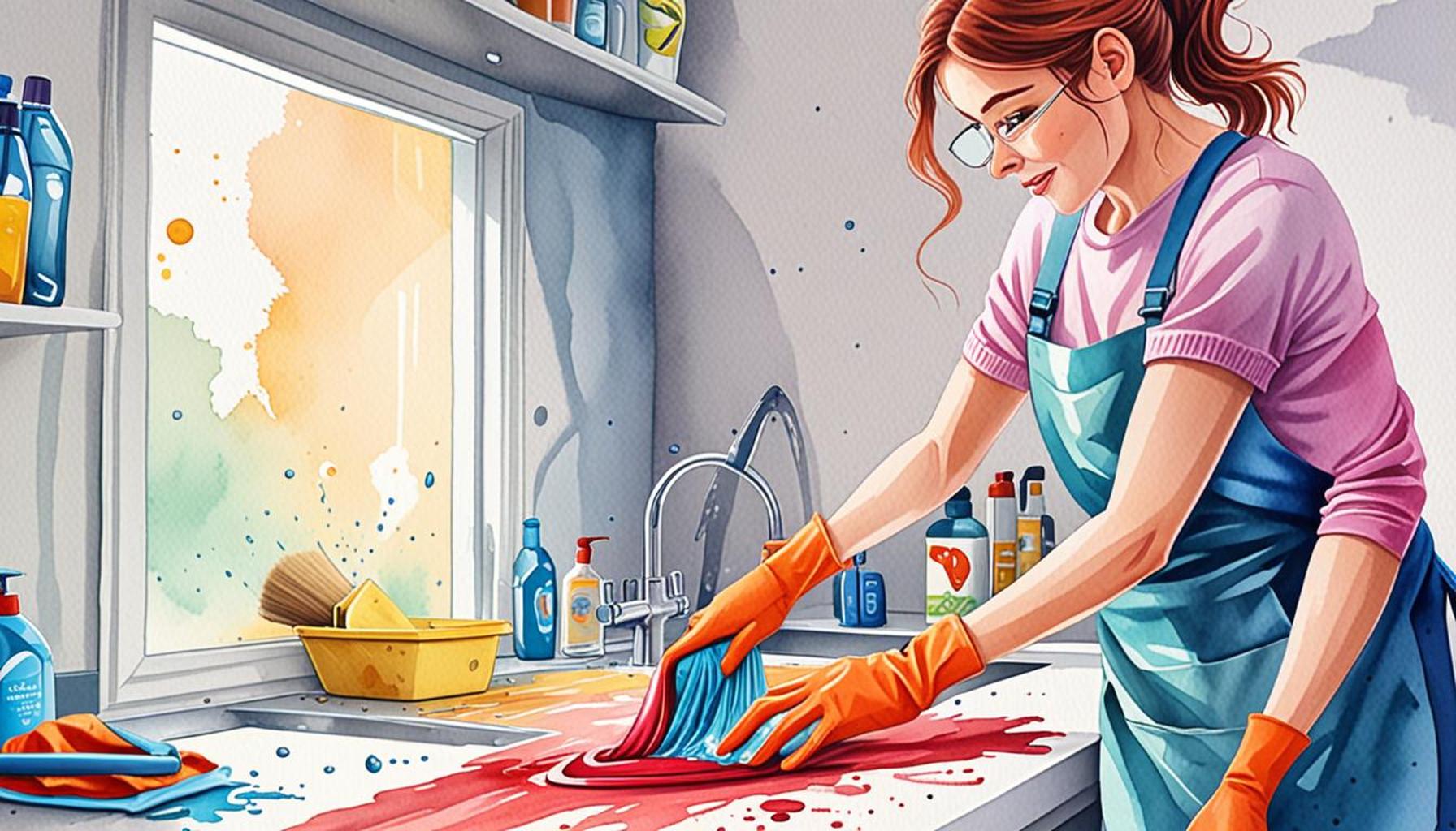 Deep Cleaning: Effective Methods for Removing Tough Stains on Surfaces