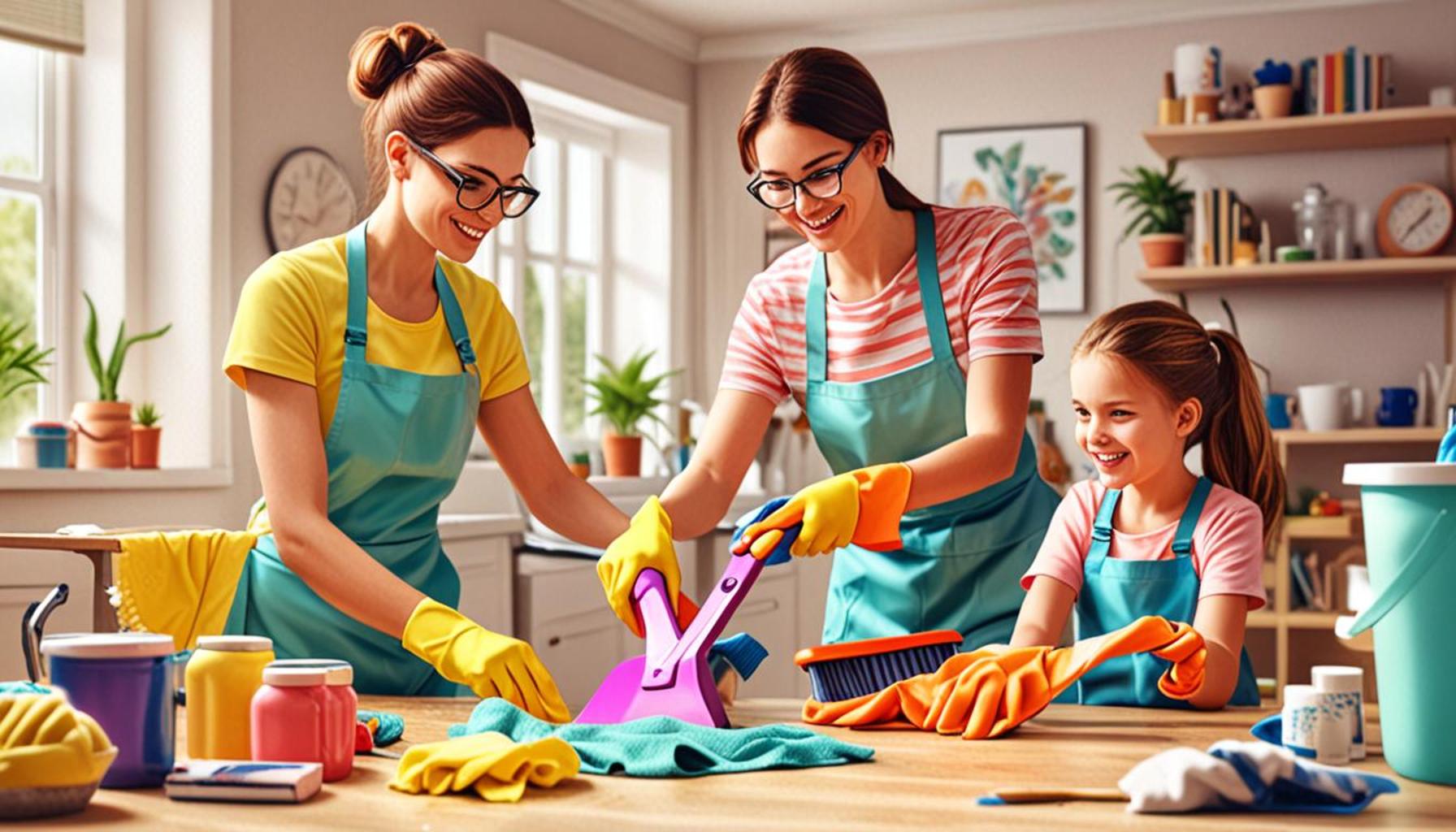How to Delegate Cleaning Tasks to Optimize Family Time