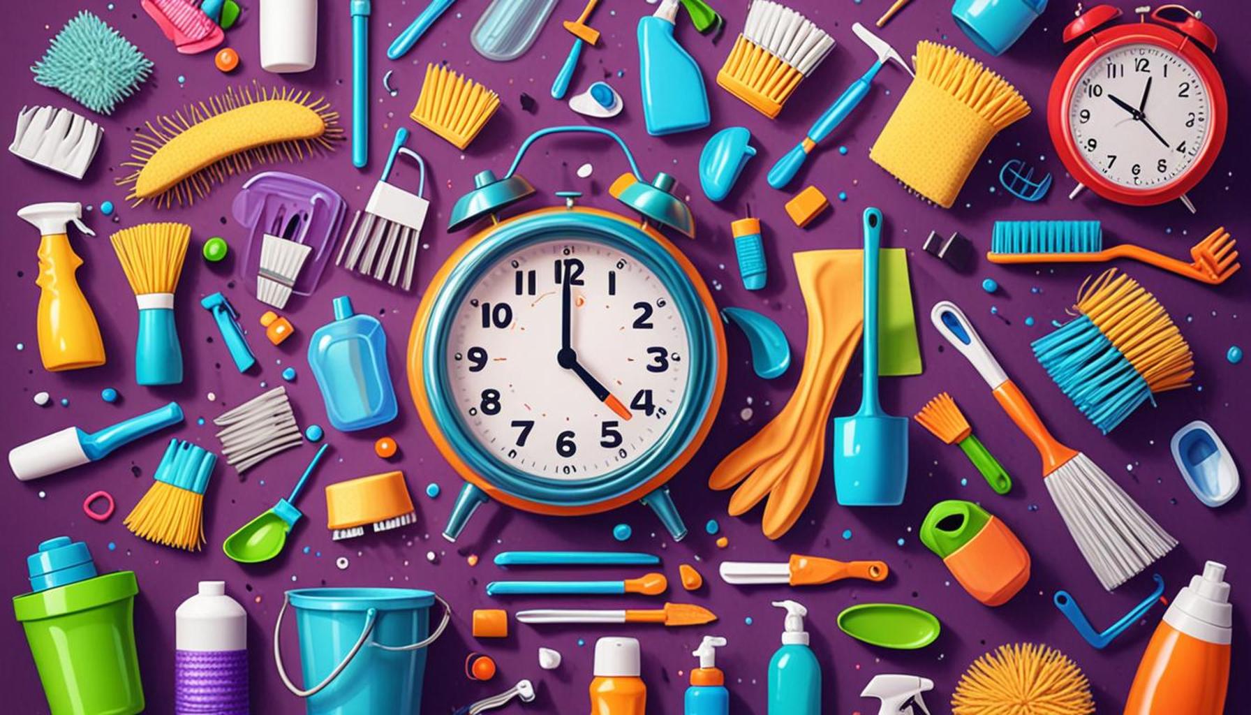 Create an Efficient Cleaning Schedule to Save Time at Home